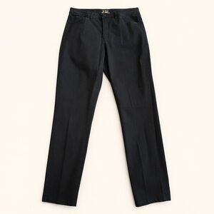 FDJ Olivia Black Straight Leg Jeans Size 14